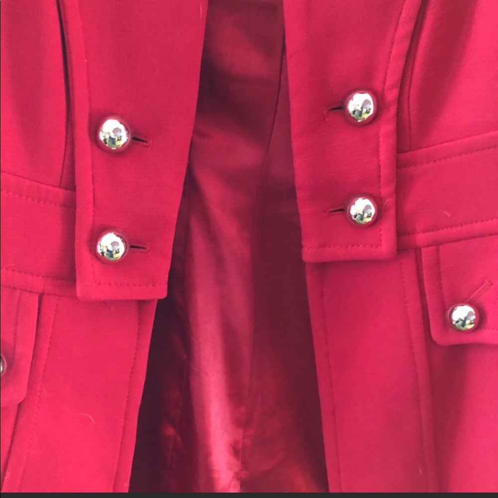 WHBM red jacket